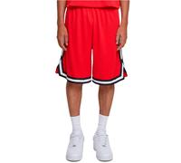 Short en maille Ã rayures Urban Classics Rouge S