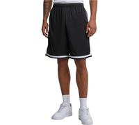 Urban Classics Short en Maille à Rayures Noir/Blanc