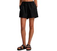 Urban Classics Short femme en lin mélangé Noir S