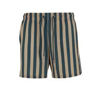 Urban Classics Shorts de bain beige / vert, Taille XL
