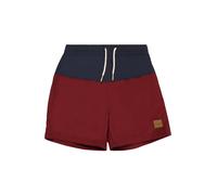 Urban Classics Shorts de bain bleu marine / lie de vin, Taille 134-140