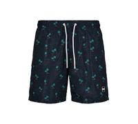 Urban Classics Shorts de bain bleu nuit / mélange de couleurs, Taille 4XL