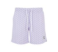 Urban Classics Shorts de bain lavande / noir / blanc, Taille 5XL