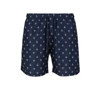 Urban Classics Pattern Swim Shorts, Bleu (Anchor/Navy 01694), M Homme