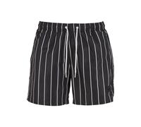 Urban Classics Shorts de bain noir / blanc, Taille M