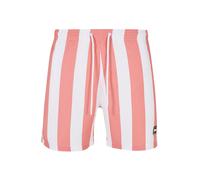 Urban Classics Shorts de bain pitaya / blanc, Taille XXL