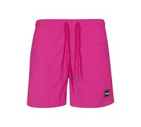 Urban Classics Shorts de bain rose néon, Taille L