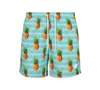 Urban Classics Pattern Big Swimming Shorts Bleu 2XL Homme