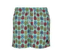Urban Classics Shorts de bain turquoise / mélange de couleurs, Taille M