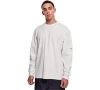 Urban Classics Sleeve Pocket Longsleeve T-Shirt, White, M Homme