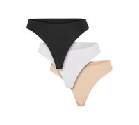 Culotte femme Urban Classics Lasercut Tanga (x3) Noir S