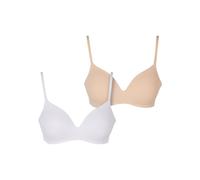 Urban Classics Soutien-gorge beige / blanc, Taille 80
