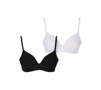 Urban Classics Soutien-gorge noir / blanc, Taille 85