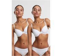 Urban Classics Soutien-gorge pour femmes avecit armatures Ladies Basic Cotton Bra 2-Pack TB7652A 75A