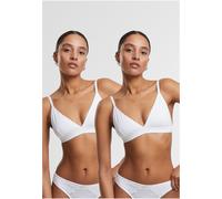 Urban Classics Soutien-gorge sans armatures pour femmes Ladies Basic Unpadded Bra 2-Pack TB7655A XL