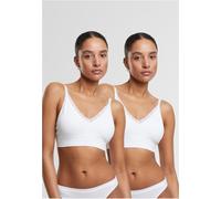 Urban Classics Soutien-gorge sans armatures pour femmes Ladies Padded Rip Bra 2-Pack TB7657A L