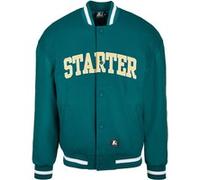 Urban Classics Starter Team Jacket Retro Green Taille: M | Blousons d'aviateurs Outlet | Homme | Vert