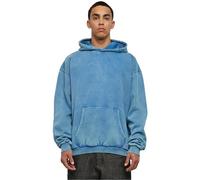 Urban Classics Stone Washed Hoody, Sweatshirt à Capuche Homme, Royal,