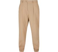 Urban Classics Straight Pleat-Front Trousers Unionbeige 42