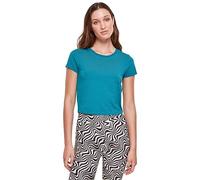 Urban Classics Femme en Jersey Stretch pour T-Shirt, Vert d'eau, S EU