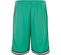 Urban Classics - Shorts Stripes Mesh - Ferngreen/Black/White - L Homme