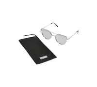 Urban Classics Sunglasses July UC, Lunettes de Soleil Mixte, Argent, Taille Unique