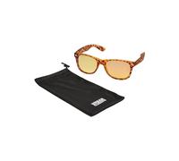 Urban Classics Sunglasses Likoma Mirror UC, Lunettes de Soleil Mixte, Marron Leo/Orange, Taille Unique