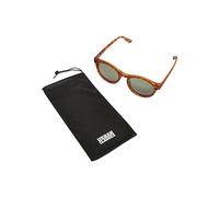 Urban Classics Sunglasses Sunrise UC, Lunettes de Soleil Mixte, Marron Leo/Vert, Taille Unique