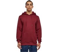 Urban Classics Sweat à capuche basique en coton bio Homme Bordeaux M