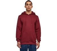 Urban Classics Sweat à Capuche Basique en Coton Bio pour Homme, Disponible dans de Nombreuses Couleurs, Tailles S à 5XL, Bordeaux, M