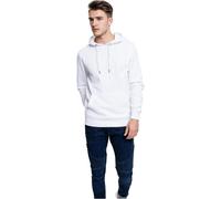 Urban Classics Sweat à Capuche Basique Sweatshirt, Blanc, M Homme