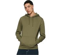 Urban Classics Sweat à Capuche Basique Sweatshirt, Olive, S Homme