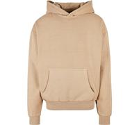 Urban Classics Heavy Terry Garment Dye Sweat à Capuche Maillot de survêtement, Beige uni, L Homme