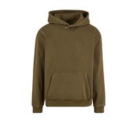 Urban Classics Sweat à capuche épais vintage - Khaki chaud - M