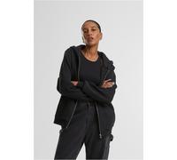 Urban Classics Fluffy Full Zip Sweatshirt Noir 5XL Femme