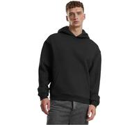 Urban Classics Sweat à Capuche Fluffy Homme Sweat-Shirt à Capuche Noir XL