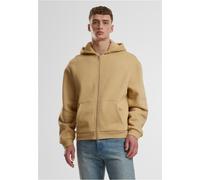 Urban Classics Fluffy Full Zip Sweatshirt Beige S Homme