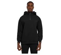 Sweatshirt Ã capuche zippÃ©e avec col montant Urban Classics Noir S