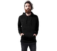Urban Classics Imitation Suede Hoody Sweat-shirt à capuche, Noir (black), Medium Homme