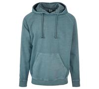 Urban Classics Sweat à Capuche Overdyed Sweatshirt, Dustyblue, L Homme