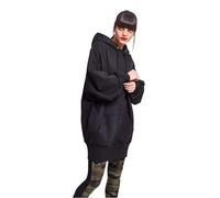 Urban Classics Sweat À Capuche Oversize Long Femme Sweat-Shirt à Capuche Noir