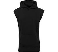 Urban Classics Sweat à capuche Open sans manches Noir Taille S