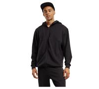 Sweatshirt à capuche zippé Urban Classics Scuba Noir M