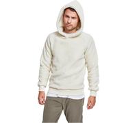 Urban Classics Sherpa Hoodie Sweatshirt à Capuche, Blanc (Blanc Cassé 00555), M Homme