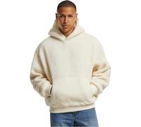 Urban Classics Sweat à Capuche surdimensionné en Peluche, Sable Blanc, XXL