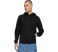 Urban Classics Sweat à Capuche zippé 2 Tons Sweatshirt, Noir/Noir, XL Homme
