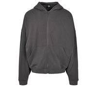 Urban Classics 90´s Full Zip Sweatshirt Gris M Homme