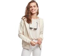 Urban Classics Sweat à Capuche zippé en Coton Bio pour Femme - Basic - avec Fermeture éclair - Disponible en 2 Couleurs - Tailles XS à 5XL, Whitesand, 5X-Large