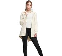 URBAN CLASSICS Sweat à Capuche Zippé, Long, Style Parka, pour Femme, Long Zip Hoodie, whitesand, Taille M
