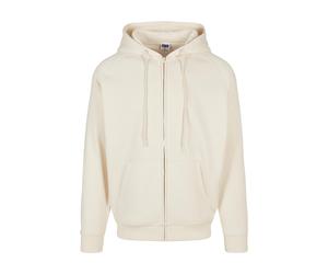 Urban Classics Sweat à capuche zippé - Sable blanc - XS